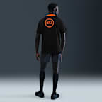 Camisola de futebol do equipamento de aquecimento Nike Dri-FIT Total 90 do terceiro equipamento Academy Pro Inter de Milão para homem