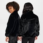 Nike Little Kids' Faux Fur Jacket
