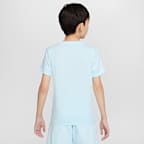 Playera para niños talla grande Nike Sportswear