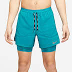 Ανδρικό σορτς για τρέξιμο δύο σε ένα Nike Flex Stride 13 cm