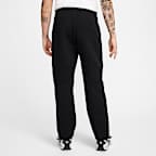 Pants de tejido Fleece con dobladillo abierto para hombre Nike Tech