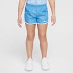 Conjunto de 2 piezas Tempo en colores contrastantes para niños talla pequeña Nike Flow-Ral