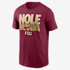Florida State Campus Local Madness Men's Nike College T-Shirt - Garnet