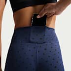 Leggings estampados de tiro alto de 7/8 para mujer Nike One