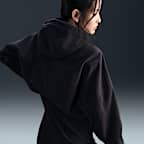 Sudadera con gorro Therma-FIT oversized sin cierre para mujer Nike One
