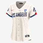 Jersey Nike Dri-FIT de la MLB Limited para mujer de Shohei Ohtani de Los Angeles Dodgers 2025 World Series Champions