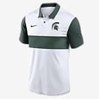 Michigan State Spartans Primetime Campus Vapor Men's Nike Dri-FIT College Polo - White