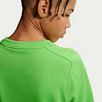 Playera de entrenamiento de manga corta Dri-FIT para niño talla grande Nike Multi