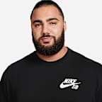 Playera de skateboarding con logotipo Nike SB