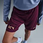 Short de football Nike Dri-FIT Kylian Mbappé Academy pour ado