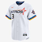 Jeremy Peña Houston Astros City Connect Men's Nike Dri-FIT ADV MLB Limited Jersey - White