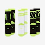 ถุงเท้าข้อยาวเด็กลดแรงกระแทก Nike Everyday (3 คู่)