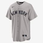 Gerrit Cole New York Yankees Men's Nike MLB Replica Jersey - Grey