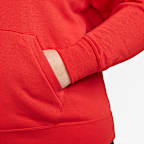 Sudadera con gorro sin cierre para mujer Nike Sportswear Club Fleece (talla grande)