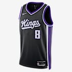 Jersey Nike Dri-Fit Swingman de la NBA Sacramento Kings 2023/24 Icon Edition - Negro