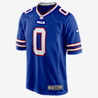 Jersey Nike de la NFL Game para hombre Keon Coleman Buffalo Bills - Royal