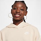 Nike Sportswear Club Fleece Big Kids' Oversized Pullover Hoodie