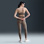 Nike One Keyhole Women's Light-Support Padded High-Neck Sports Bra