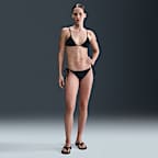 Nike Swim Swoosh Link Terry Bikinihose zum Binden (Damen)