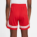 Shorts de básquetbol para niña talla grande Nike Fly Crossover