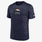 Playera Nike Dri-FIT de la NFL para hombre Denver Broncos Velocity - Azul marino