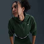 Nike Pro Fleece Big Kids' (Girls') Dri-FIT Full-Zip Hoodie