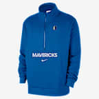 Dallas Mavericks Club Courtside Men's Nike NBA 1/2-Zip Top