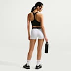 Shorts de ciclismo de tiro medio de 8 cm para mujer Nike Pro