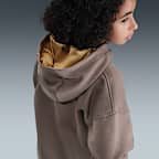 Sudadera oversized con gorro para niña talla grande Nike Sportswear Club Fleece