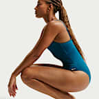 Nike Swim Effortless Essential Women's V-Neck One Piece