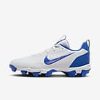 Blanco/Azul marino medianoche/Gris fútbol/Hiperroyal