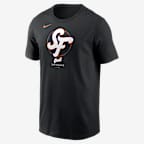 San Francisco Giants City Connect Large Logo Men's Nike MLB T-Shirt - Black