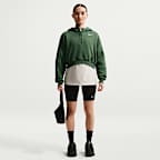 나이키 피닉스 플리스 여성 오버사이즈 크롭 후디