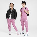 Nike Sportswear Club Little Kids' Fleece Joggers - Magic Flamingo