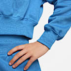 Sudadera cropped de cuello en V para mujer Nike Sportswear Phoenix Fleece