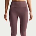 Nike Zenvy Women's High-Waisted Full-Length Leggings with No Front Seam