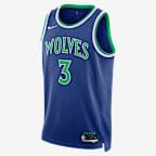Minnesota Timberwolves Icon Edition Men's Dri-FIT NBA Swingman Jersey - Rush Blue
