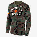 Clemson 2025 Military Appreciation Legend Men's Nike Dri-FIT College Long-Sleeve T-Shirt