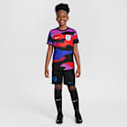 Maglia da calcio pre-partita a manica corta Nike Dri-FIT Inghilterra Academy Pro – Ragazzo/a