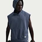 Nike N.A.C. Men's Dri-FIT Fleece Sleeveless Training Hoodie