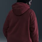 Sudadera con gorro con cierre completo oversized para mujer Nike Sportswear Phoenix Fleece (talla grande)