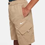 Nike Outdoor Play Big Kids' Woven Cargo Shorts