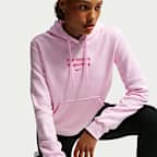 Sudadera con gorro sin cierre de halterofilia para mujer Nike