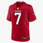 Bijan Robinson Atlanta Falcons Men's Nike NFL Game Jersey - Red