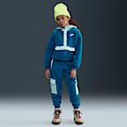 Nike Sportswear Club Fleece Big Kids' Loose 1/4-Zip Hoodie