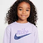 Conjunto de 2 piezas de leggings para niños talla pequeña Nike New Impressions