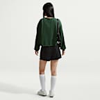 Shorts de French Terry de tiro medio para mujer Nike Sportswear Chill Terry