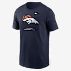 Denver Broncos Essential Men's Nike NFL T-Shirt - Navy