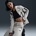 Nike Sportswear Tech Fleece-joggers med mellemhøj talje til kvinder