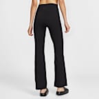 Nike Zenvy Women's High-Waisted Flared Leggings with No Front Seam